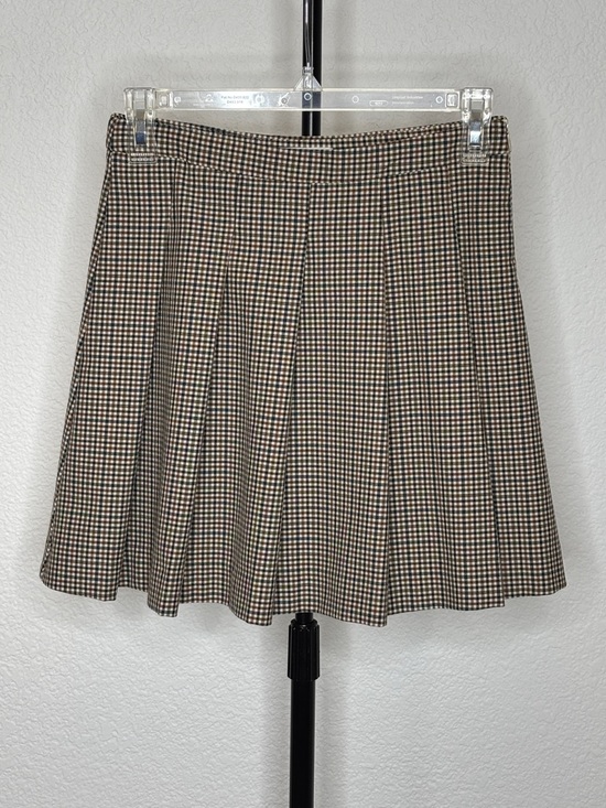 Zara Other - Zara Pleated Skirt Plaid Side-Zip Size 13-14